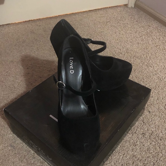 Shoes - Love D platform Mary Jane pumps